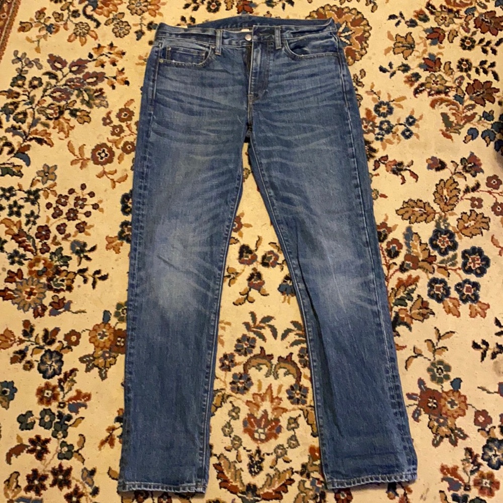 J. Crew 770 Straight Fit Kaihara Japanese Denim